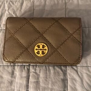 Tory Burch diamond stitch wallet